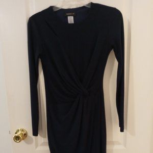 Teezeme L/S navy blue size 1 dress